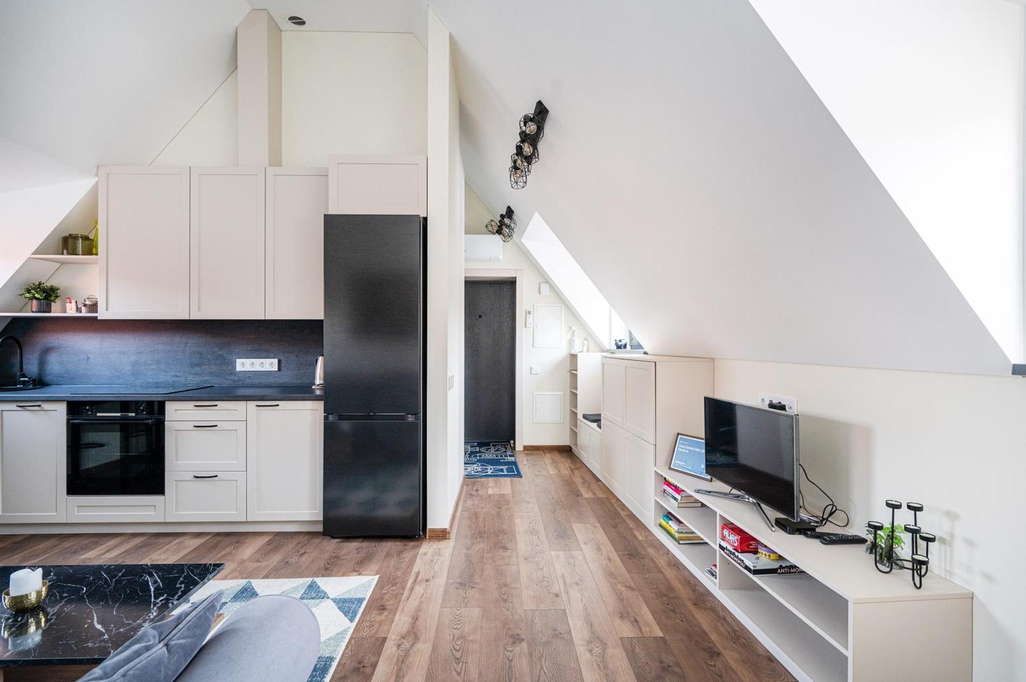 Cozy Central Attic Self Check In Vilnius Ngoại thất bức ảnh