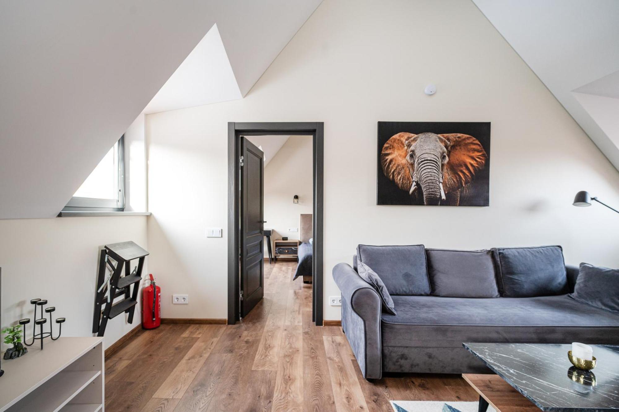 Cozy Central Attic Self Check In Vilnius Ngoại thất bức ảnh